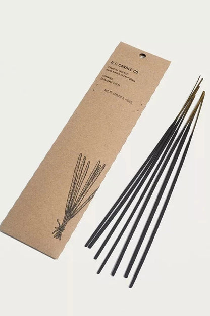 Amber & Moss Incense Sticks