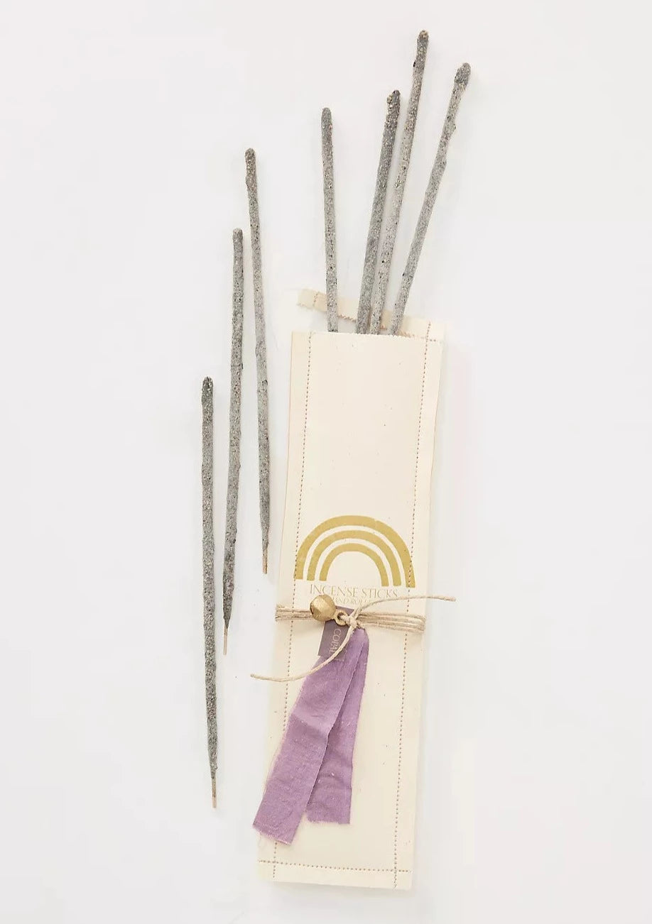 Grey Copal Hand-Rolled Incense Sticks