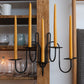 Five Arm Iron Candle Sconce
