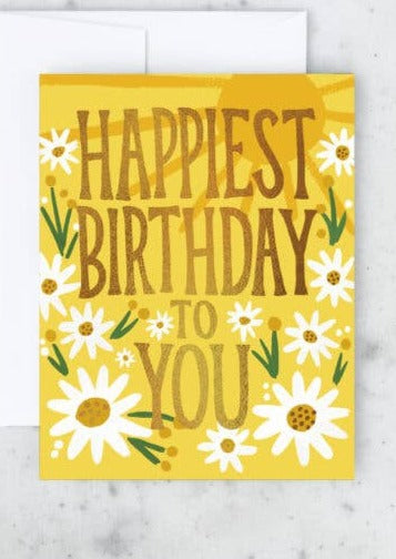 Happy Birthday Daisy Card