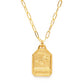 Zodiac Dog Tag Necklace
