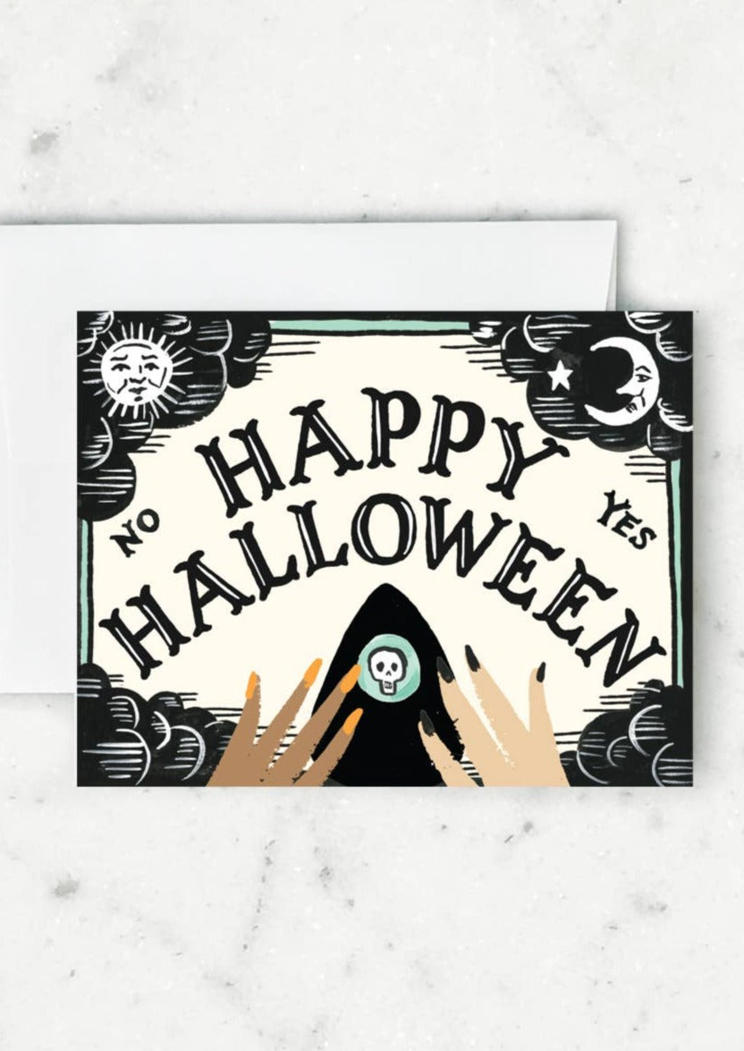 Ouija Halloween Card