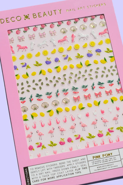 Nail Art Stickers | Pink Pony