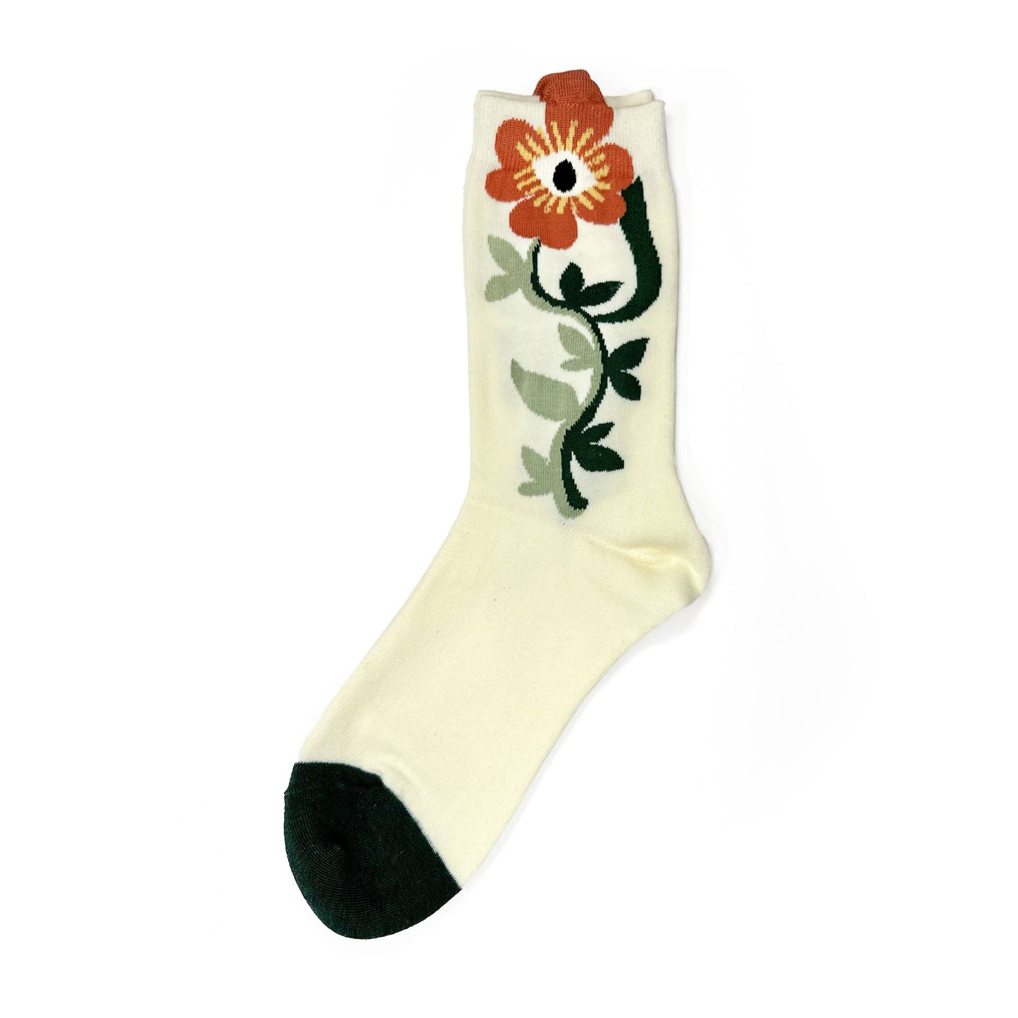 Floral Eye Socks