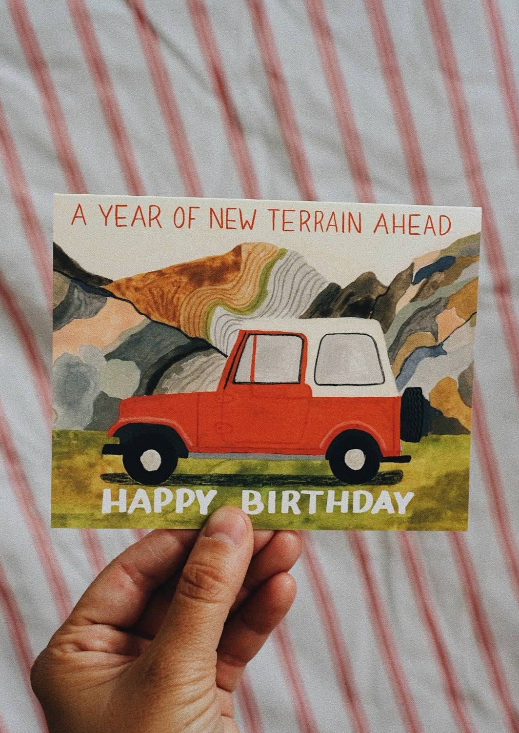 New Terrain Birthday Card