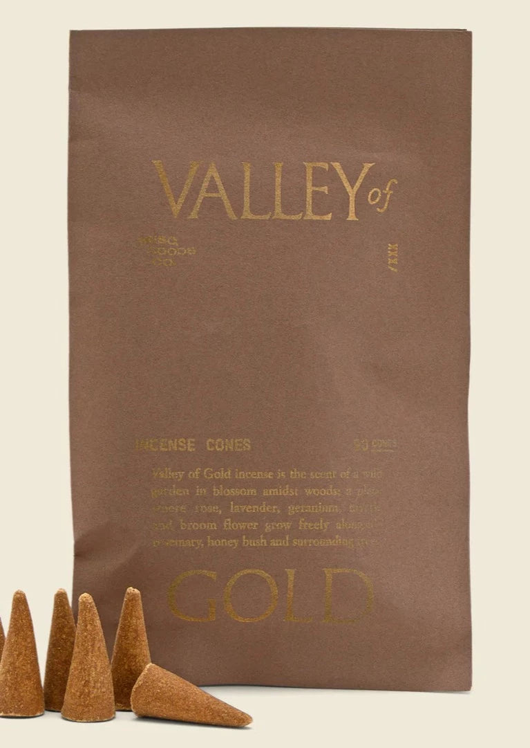 Valley of Gold Incense Cones