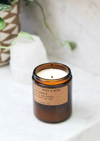 Amber & Moss Standard Candle
