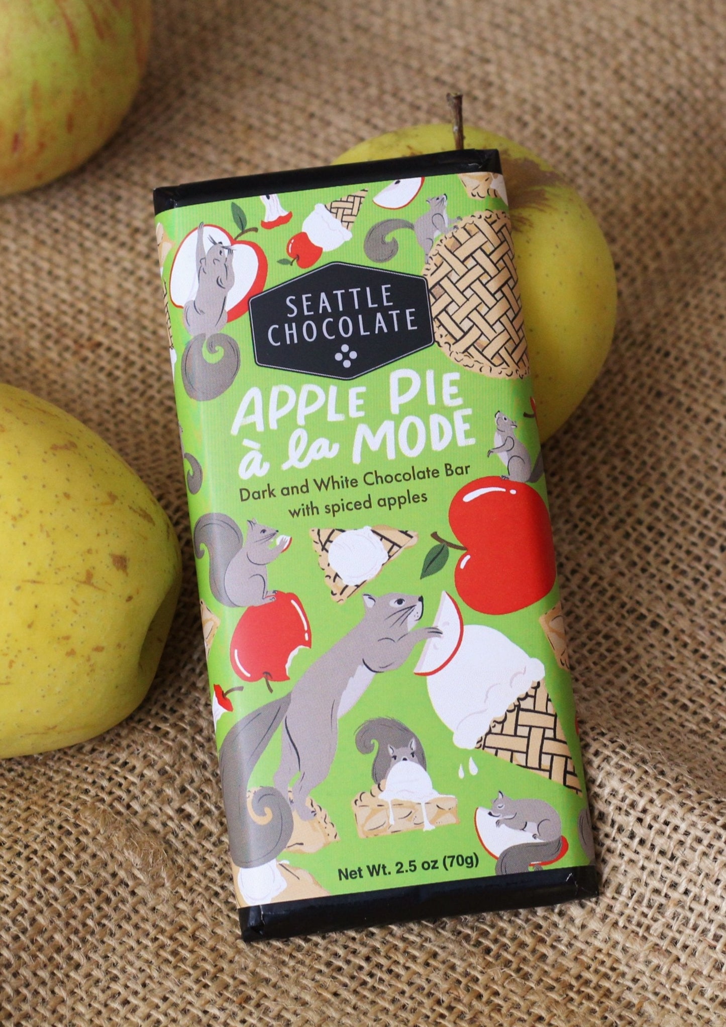 Apple Pie a La Mode Truffle Bar