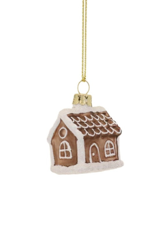 Tiny Gingerbread House Ornament
