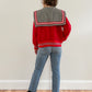 Vintage Red Varsity Jacket