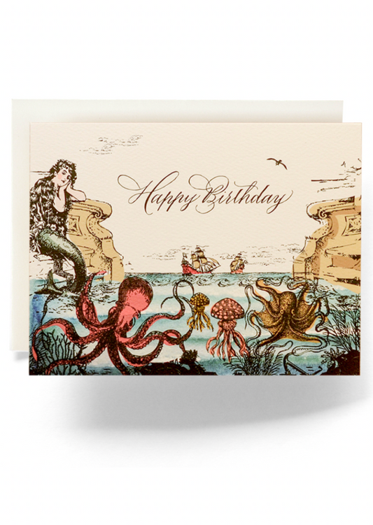 Sea Odyssey Birthday Card