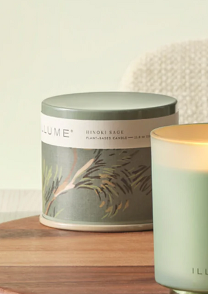 Hinoki Sage Tin Candle | Vanity 11.8oz