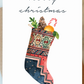 Merry Christmas Stocking Card