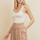 Double Scoop Tank | Ivory