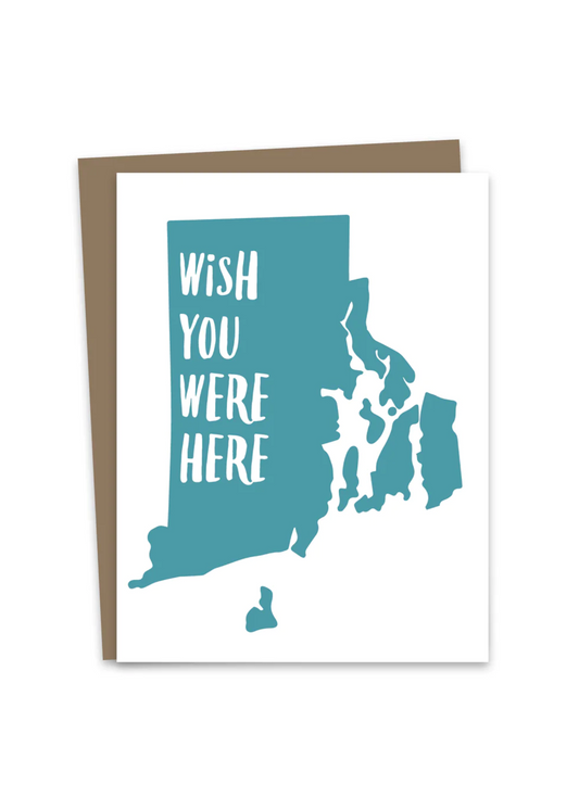Wish You Were Here Card
