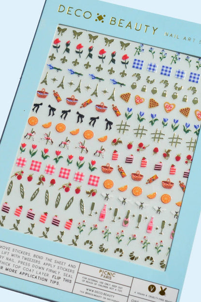 Nail Art Stickers | Picnic in Paris