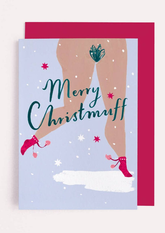 Merry Christmuff Card
