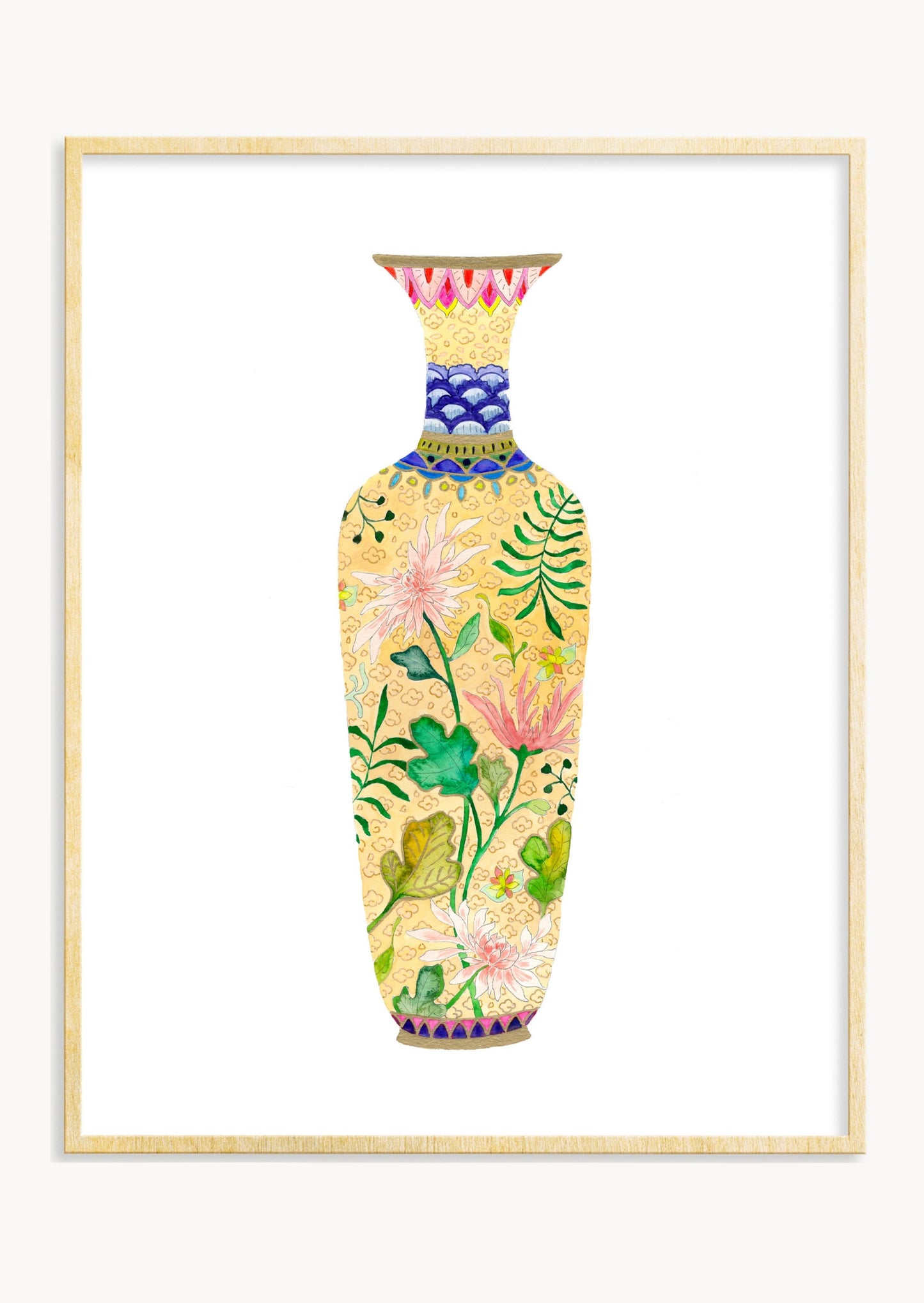 Antique Vase No. 1 Art Print