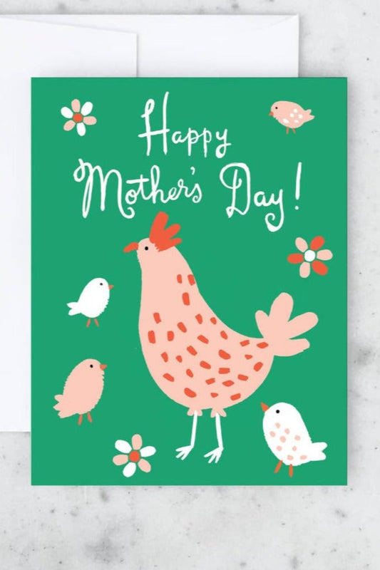 Chicken Mother's Day Card