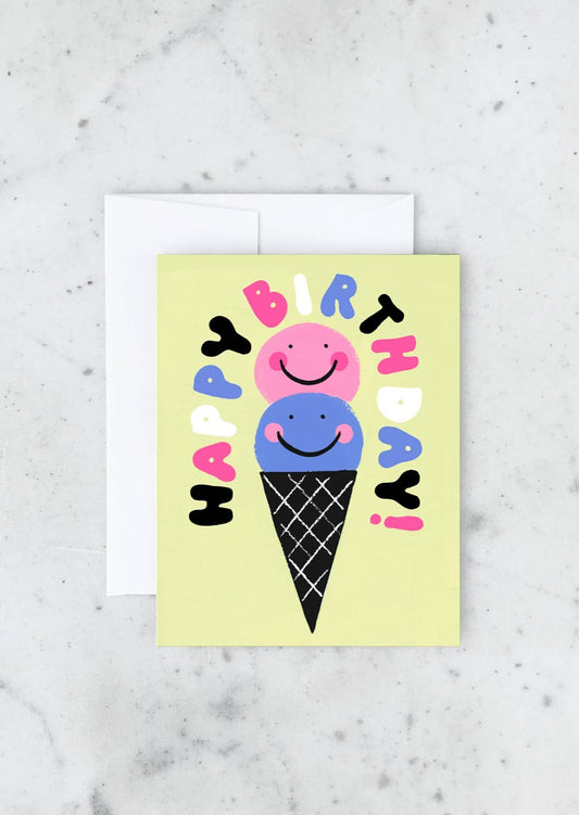 Birthday Ice Cream Card