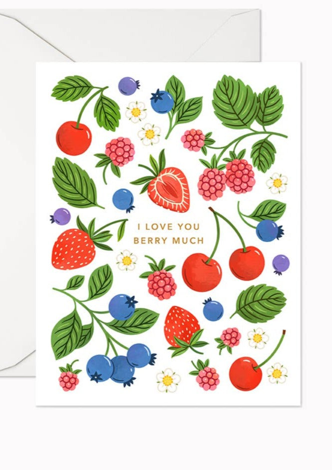 Love You Berry Much Card