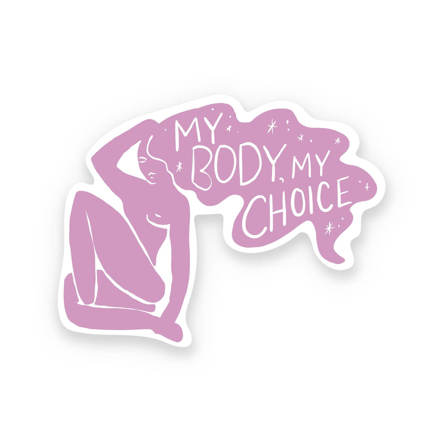 My Body Sticker | Lilac