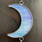 Stained Glass Moon Strand Blue