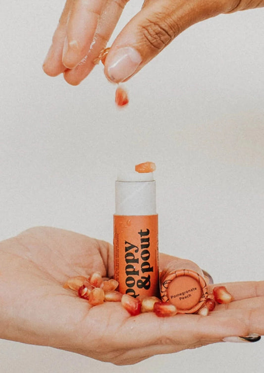 Pomegranate Peach Lip Balm