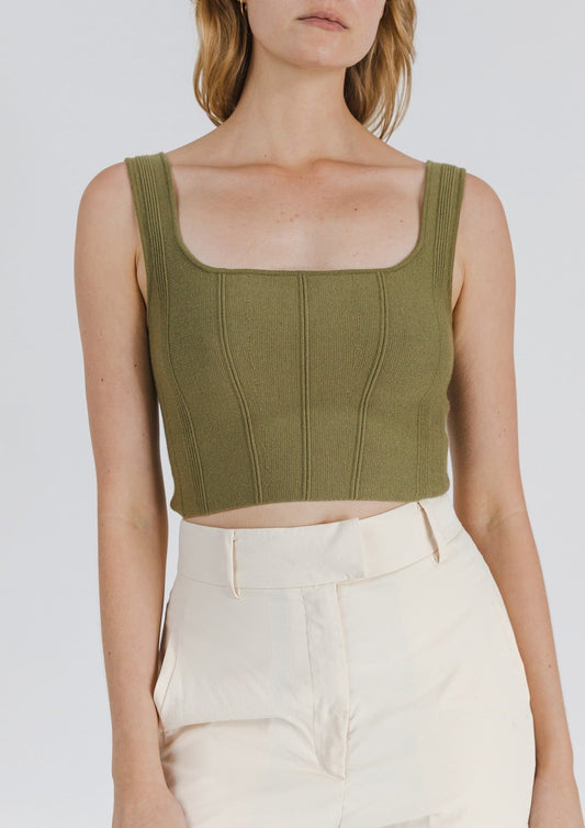 The Millie Top | Olive